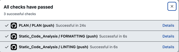 PR Checks example